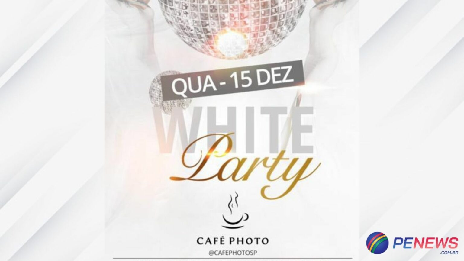 Café Photo realiza a ‘White Party’ com desfile de lingerie nesta quarta-feira (15)