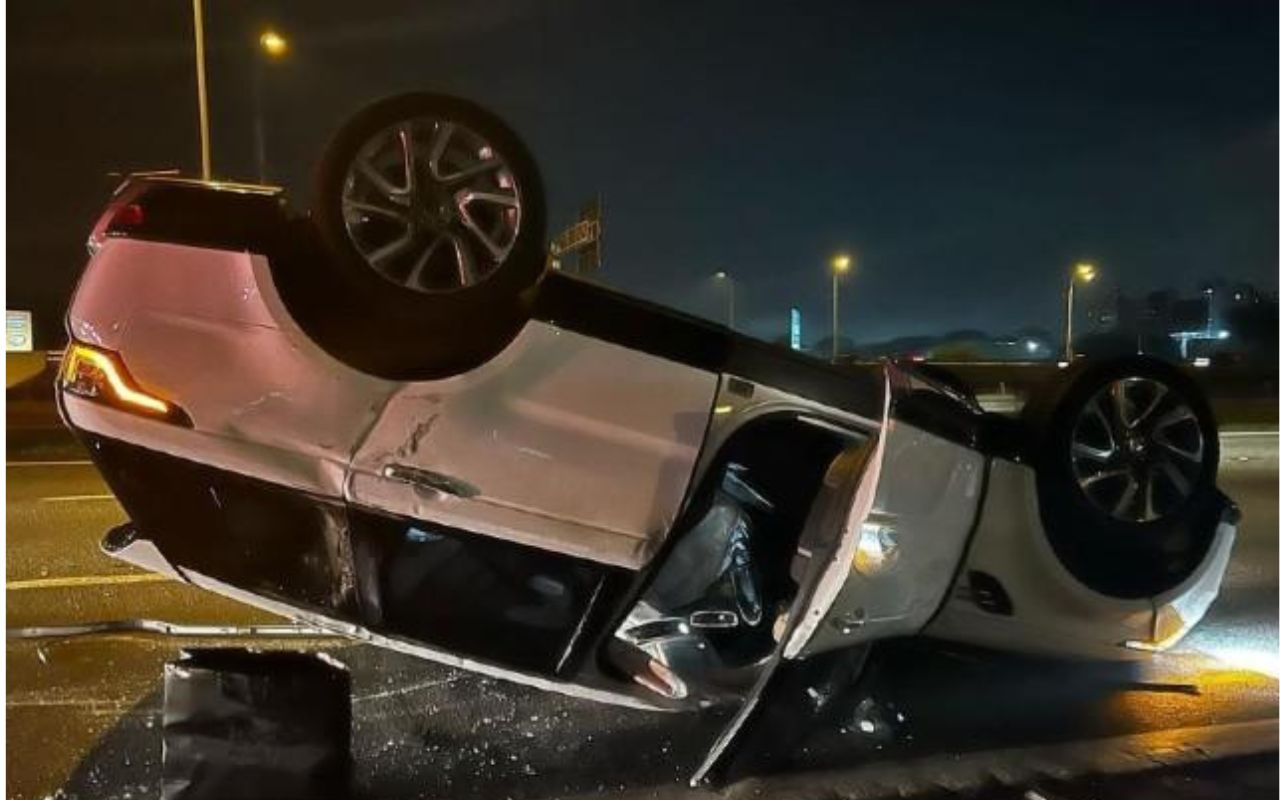 Paula Fernandes sofre acidente e capota carro em SP: ‘Eu renasci’