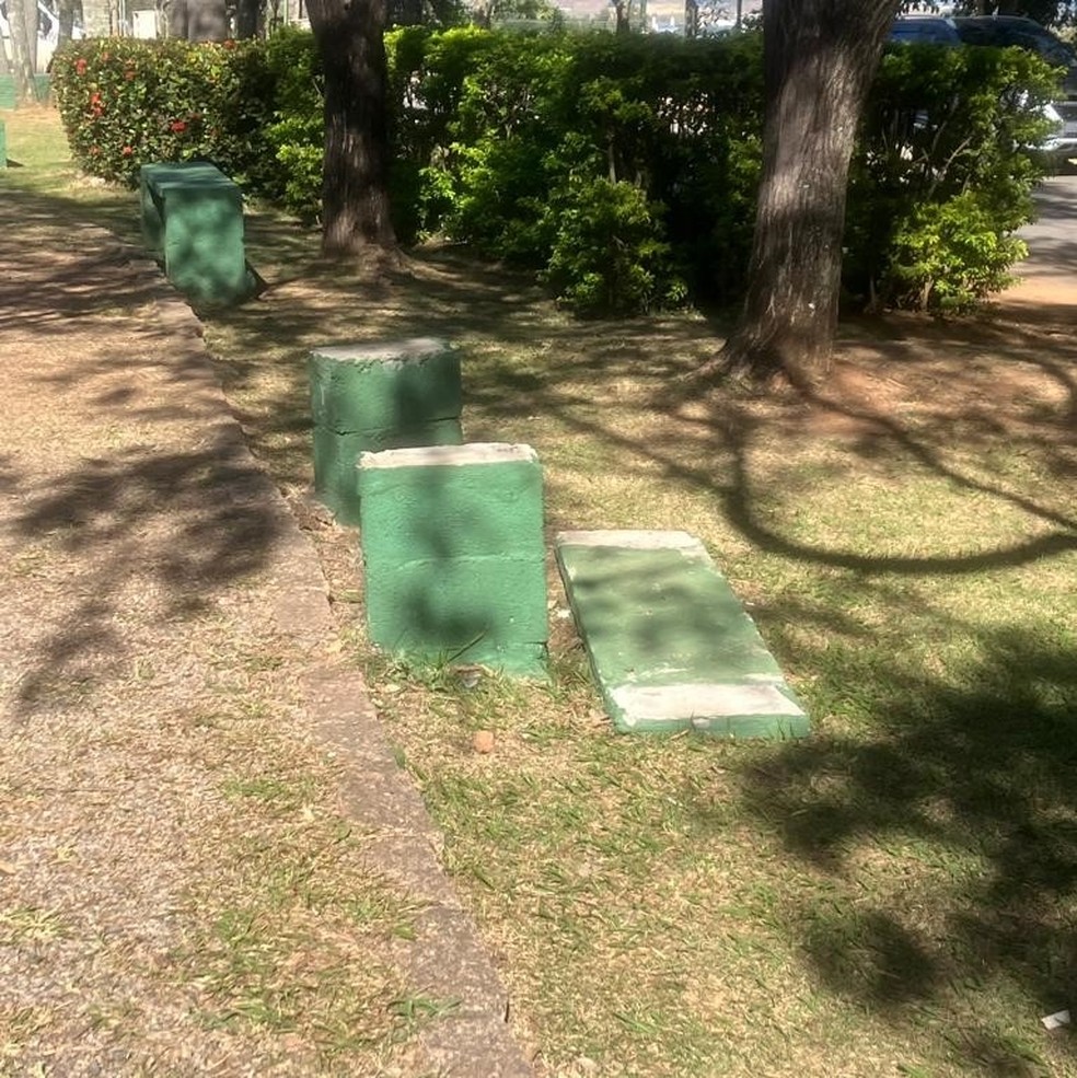 Parque municipal é furtado e vandalizado em Vinhedo