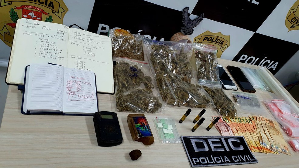 Polícia prende homem que vendia drogas pelas redes sociais em São José dos Campos, SP