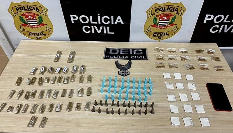 Casal é detido com 129 porções de drogas no Campo dos Alemães em São José dos Campos