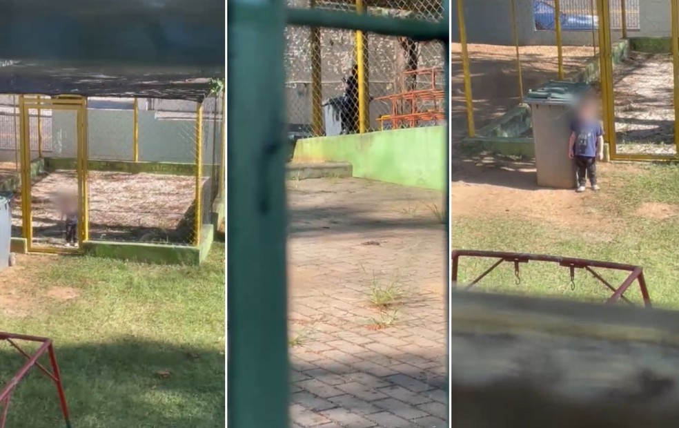 MP vê indícios de maus-tratos e pede investigação em caso de menino flagrado chorando em ‘jaula’ de creche