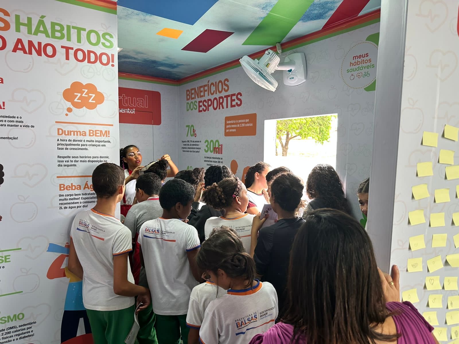 Caminhão itinerante circula pelo interior de São Paulo e Minas Gerais para estimular a adoção de hábitos saudáveis