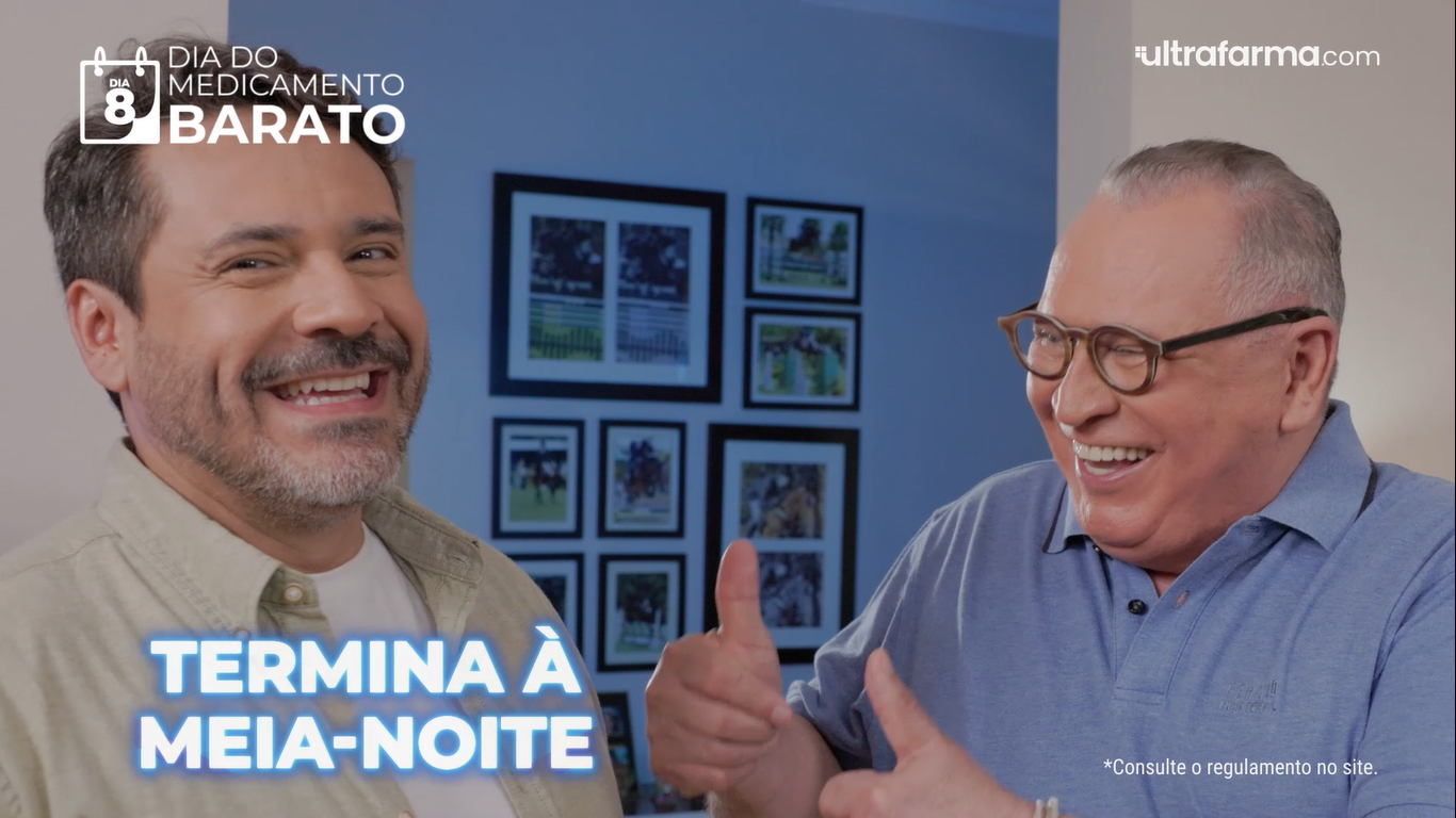 Ultrafarma fortalece conexão com a família brasileira em mais uma campanha do “Dia do Medicamento Barato” que acontece nesta sexta-feira (08)