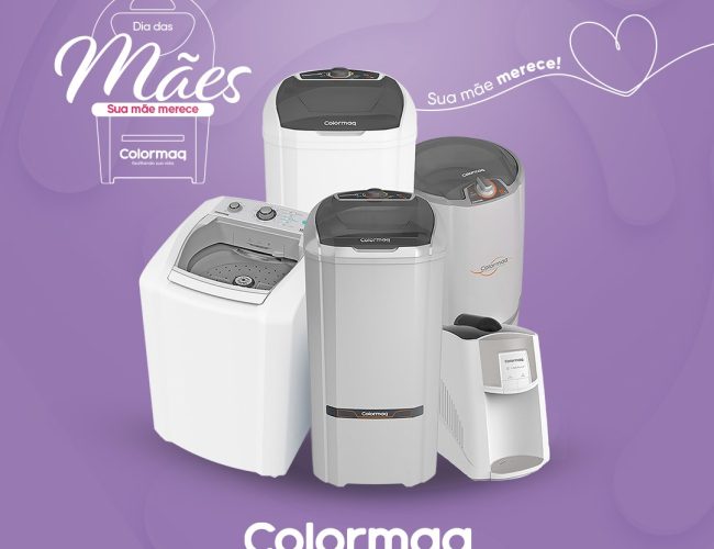 Colormaq celebra Dia das Mães com ofertas exclusivas e soluções que transformam o lar
