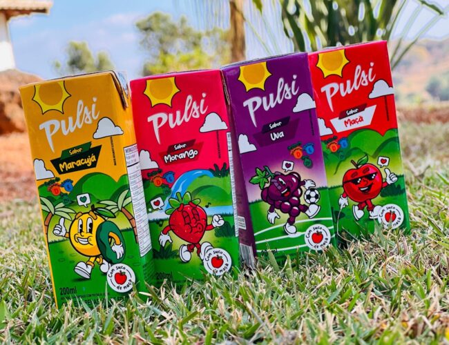 Trevo Lácteos estreia no mercado de bebidas com refrescos da linha Pulsi para crianças