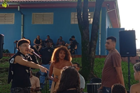 Oficina de Férias agita Centro de Lazer com cultura, música e integração aos participantes.