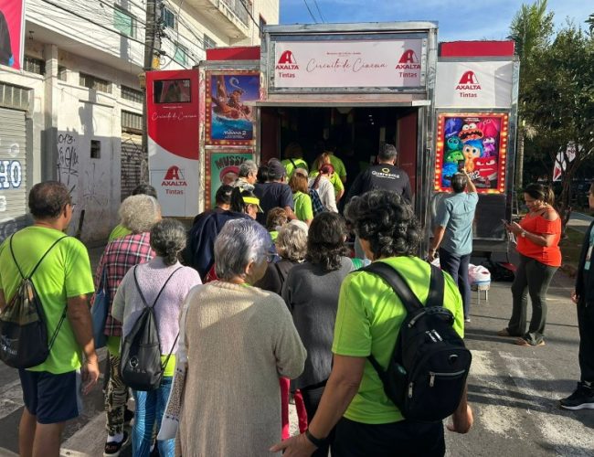 São Bernardo do Campo recebe carreta cultural com cinema gratuito