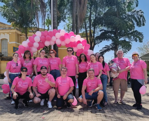 Campanha “Rosa: a força da solidariedade” doa R$ 2,3 mil ao Hospital de Amor em Monte Alto.