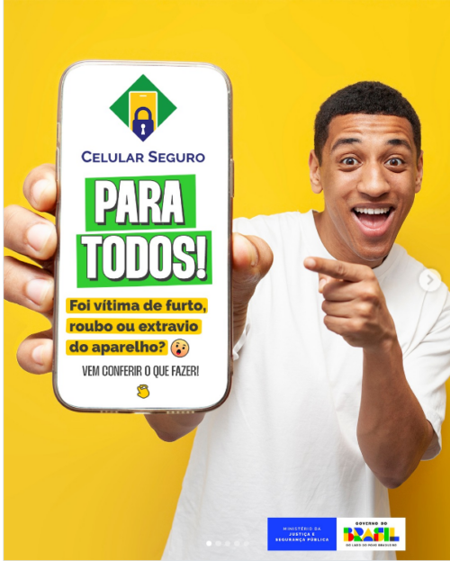 Aplicativo inovador facilita o relato de furtos, roubos ou perdas de celulares