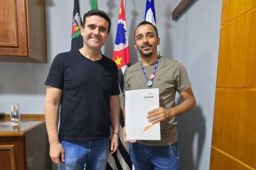 Presidente da Câmara debate com SENAC sobre capacitação profissional para moradores de Monte Alto