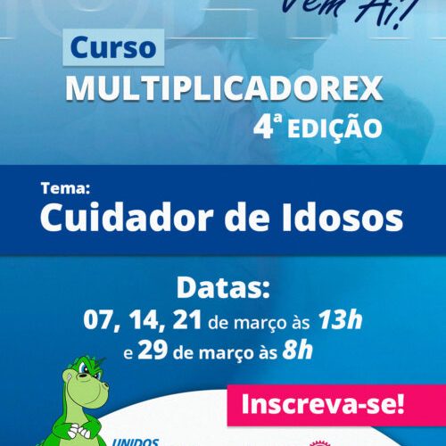 Rotaract lança oportunidade de formação para Cuidadores de Idosos no curso Multiplicadorex