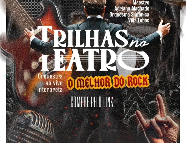 Alunos da School of Rock se apresentam em concerto sinfônico de clássicos do rock no Teatro Sabesp Frei Caneca