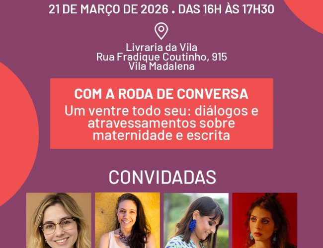 “Um ventre todo seu” reúne escritoras em antologia sobre maternidade