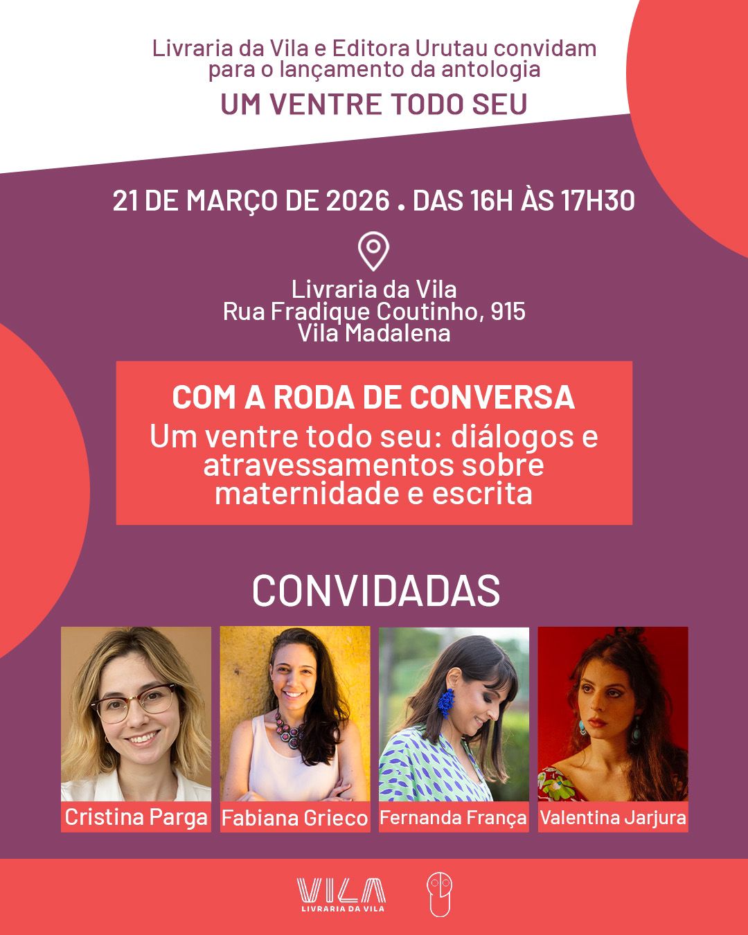 “Um ventre todo seu” reúne escritoras em antologia sobre maternidade
