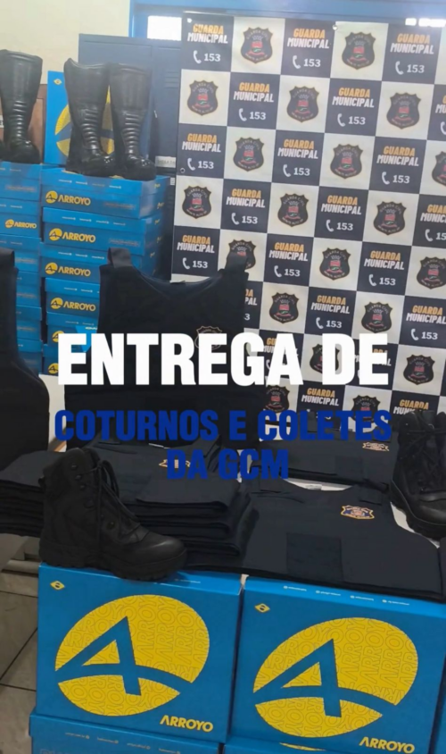 Monte Alto fortalece segurança na cidade com a entrega de equipamentos à GCM
