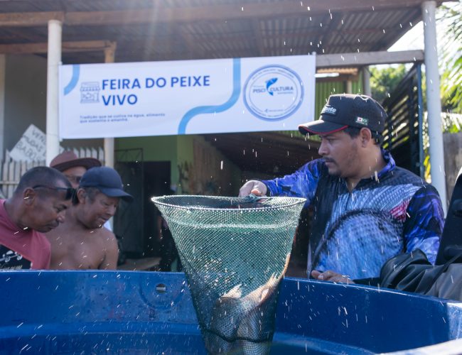 Hidrovias do Brasil promove primeira edição da Feira do Peixe Vivo em Barcarena