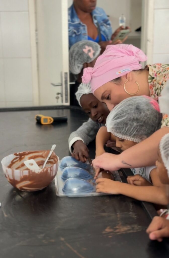 Páscoa Sustentável: Interact promove educação ambiental para crianças no Conjunto Jefferson em Mogi