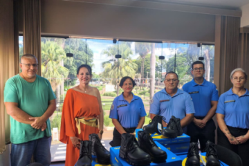 Monte Alto renova uniforme da Guarda Patrimonial com aquisição de novos coturnos