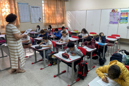 Alunos da rede municipal de Monte Alto se mobilizam para avaliações educacionais