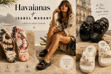 Elisabete Bohemio Baccelli analisa collab entre Havaianas e Isabel Marant, que leva o chinelo brasileiro ao universo do luxo