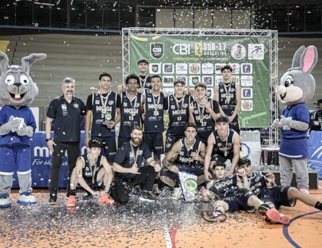 Mogi Basquete é campeão da Classificatória B do CBI SUB 17 e avança para a etapa final nacional