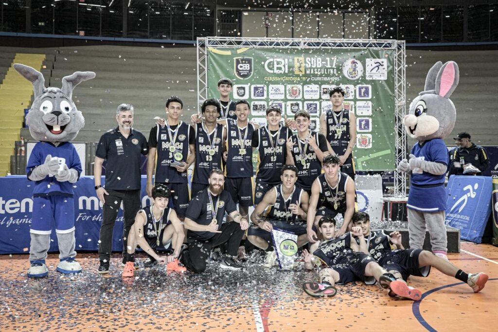 Mogi Basquete é campeão da Classificatória B do CBI SUB 17 e avança para a etapa final nacional