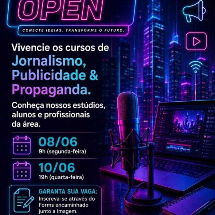 Open Comunica: Centro Universitário Braz Cubas se prepara para evento na próxima semana.