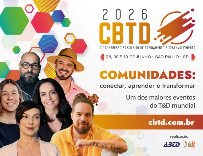 CBTD 2026 reunirá mais de 10 mil profissionais e aposta em comunidades de aprendizagem para impulsionar inovação e transformação nas empresas