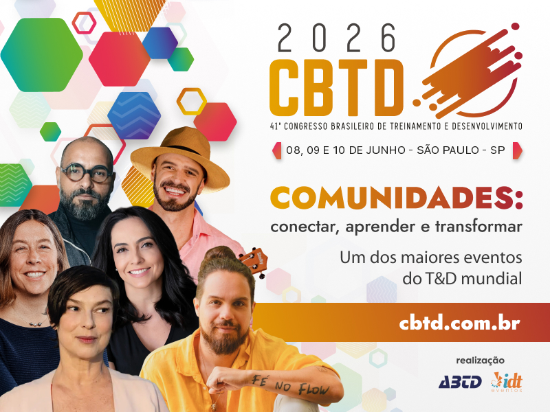 CBTD 2026 reunirá mais de 10 mil profissionais e aposta em comunidades de aprendizagem para impulsionar inovação e transformação nas empresas