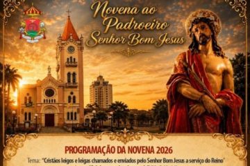 Paróquia apresenta calendário da Novena em honra ao Senhor Bom Jesus