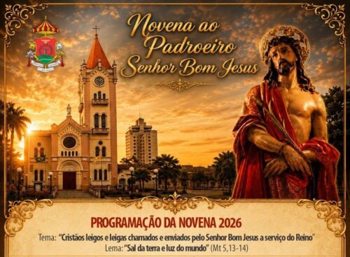 Paróquia apresenta calendário da Novena em honra ao Senhor Bom Jesus