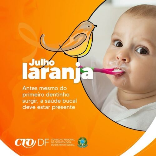 Julho Laranja destaca a necessidade de avaliação ortodôntica antecipada na infância