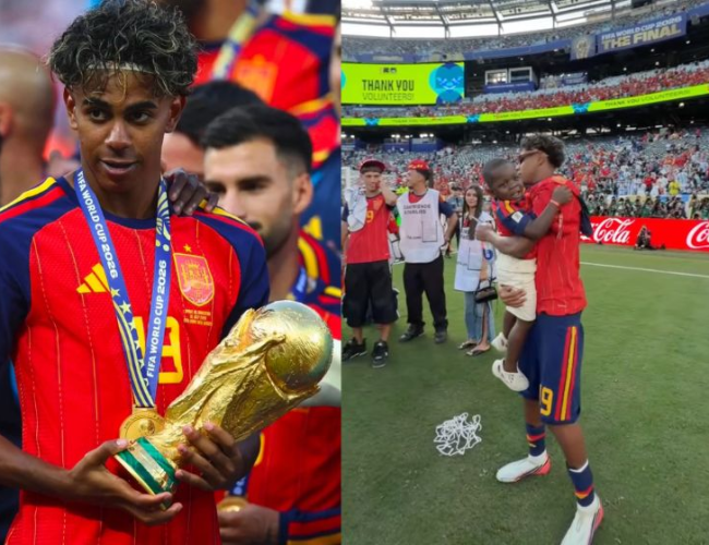 De origem humilde ao topo do mundo: conheça a história de Lamine Yamal, campeão da Copa do Mundo aos 19 anos