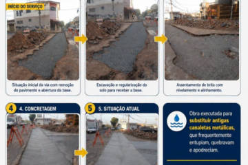 Nova estrutura de drenagem finalizada em cruzamento de Monte Alto pela Prefeitura