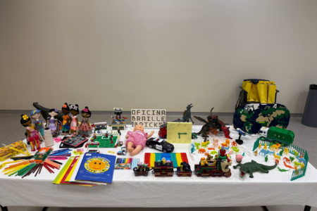 Educadores de Monte Alto recebem treinamento para implementação do LEGO Braille Bricks